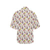 Buddha Pattern Print Design 06 Women's Hawaiian Shirt