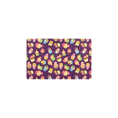 Cupcake Pattern Print Design 05 Kitchen Mat