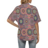 Bohemian Pattern Print Design 07 Women's Hawaiian Shirt