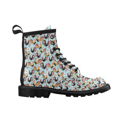 Rooster Themed Design Women's Boots