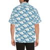 Wave Japan Style Print Design LKS304 Men's Hawaiian Shirt