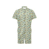 Panda Bear Design Bamboo Print Men's Romper