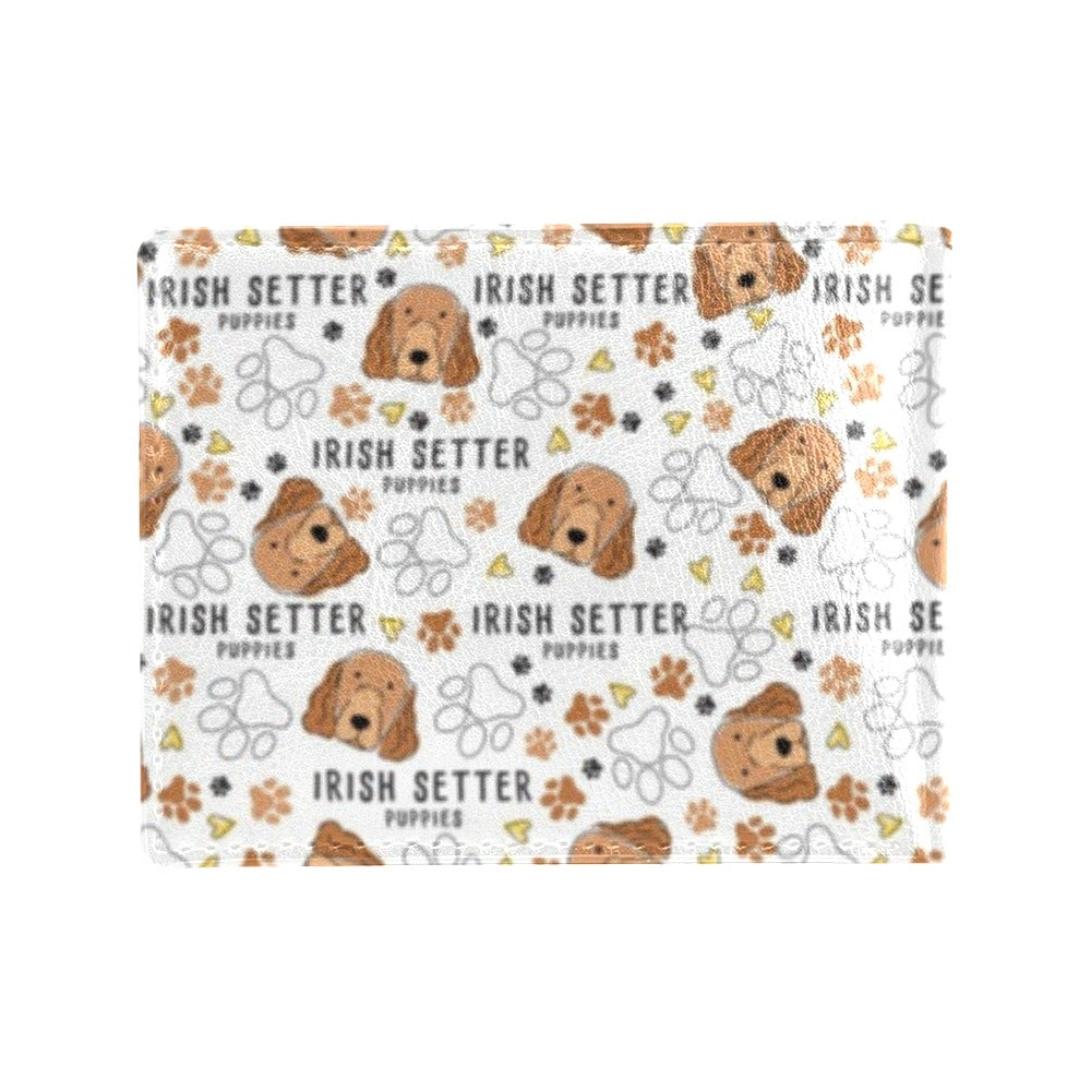 Setters Irish Print Design LKS301 Men's ID Card Wallet