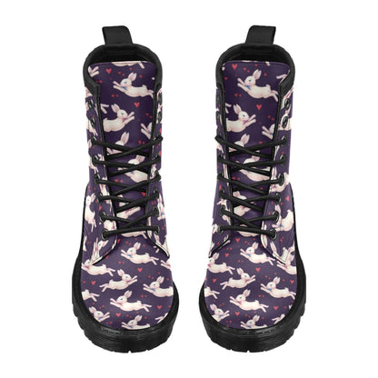 Rabbit Pattern Print Design RB016 Women's Boots