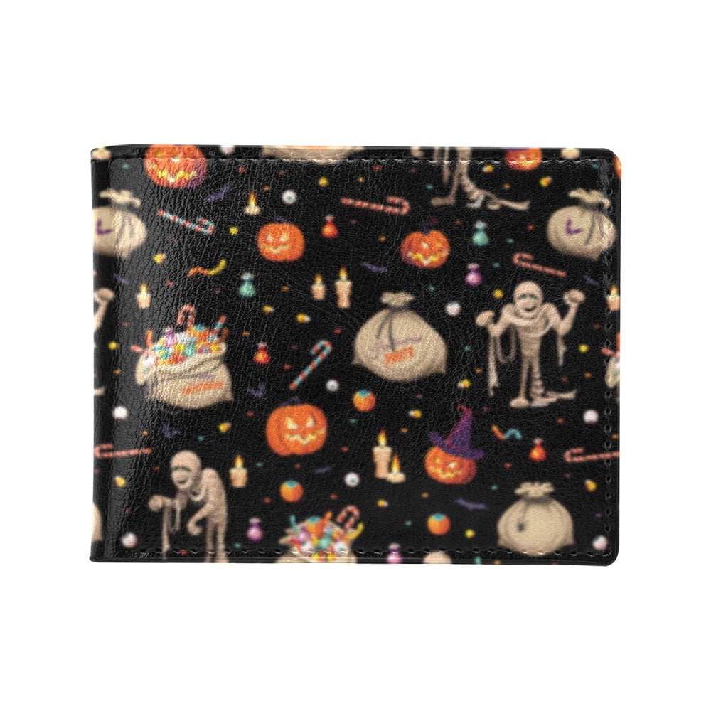 Mummy Halloween Print Design LKS303 Men's ID Card Wallet