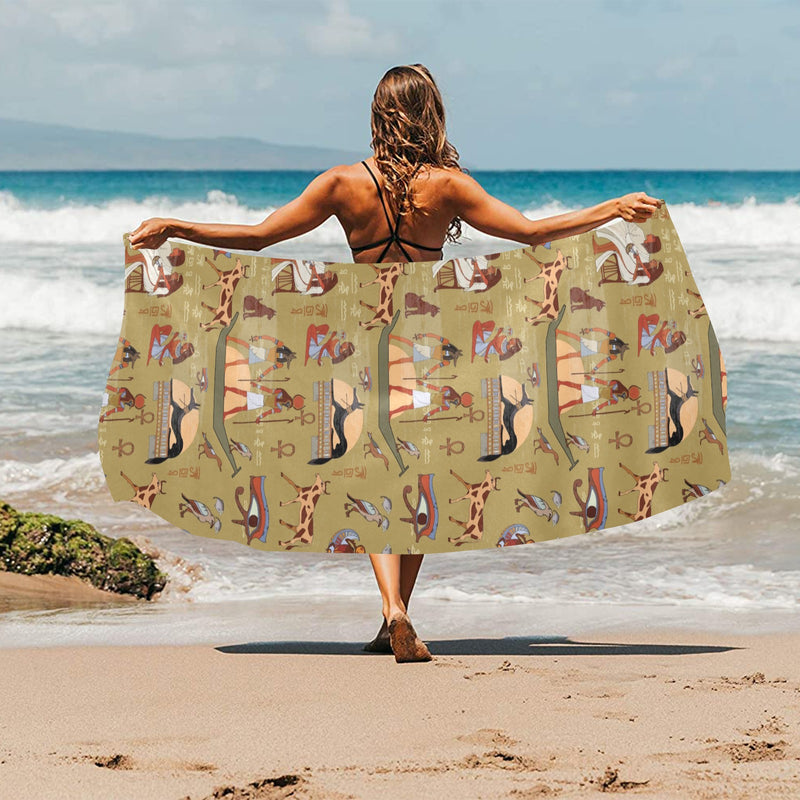 Ancient Greek Classic Pattern Design LKS305 Beach Towel 32" x 71"