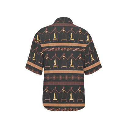 Ancient Greek Human Print Design LKS306 Women's Hawaiian Shirt