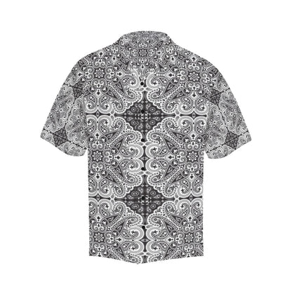Bandana Print Design LKS309 Men's Hawaiian Shirt