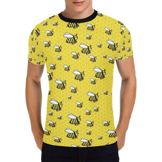 Bee Cute Print Design LKS308 Men's All Over Print T-shirt