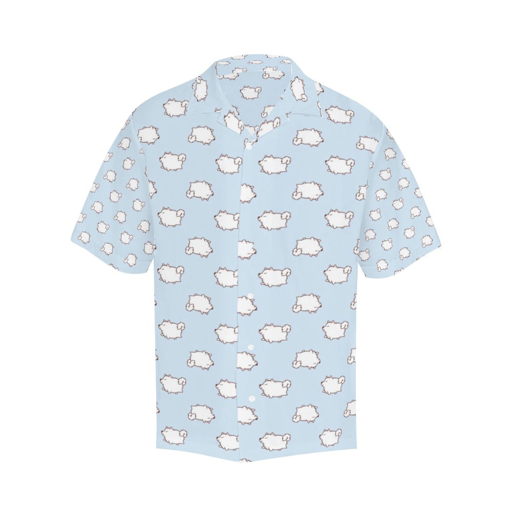 Samoyeds Print Design LKS301 Men's Hawaiian Shirt