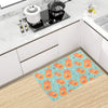 Lion Baby Pattern Print Design 03 Kitchen Mat