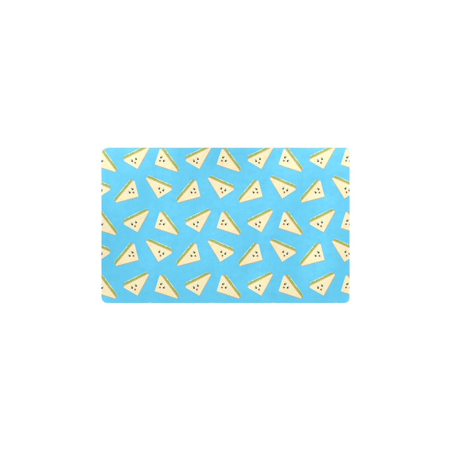 Sandwich Emoji Print Design LKS305 Kitchen Mat