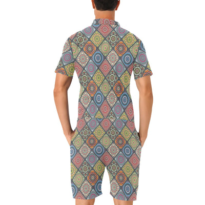 Bohemian Pattern Print Design 05 Men's Romper