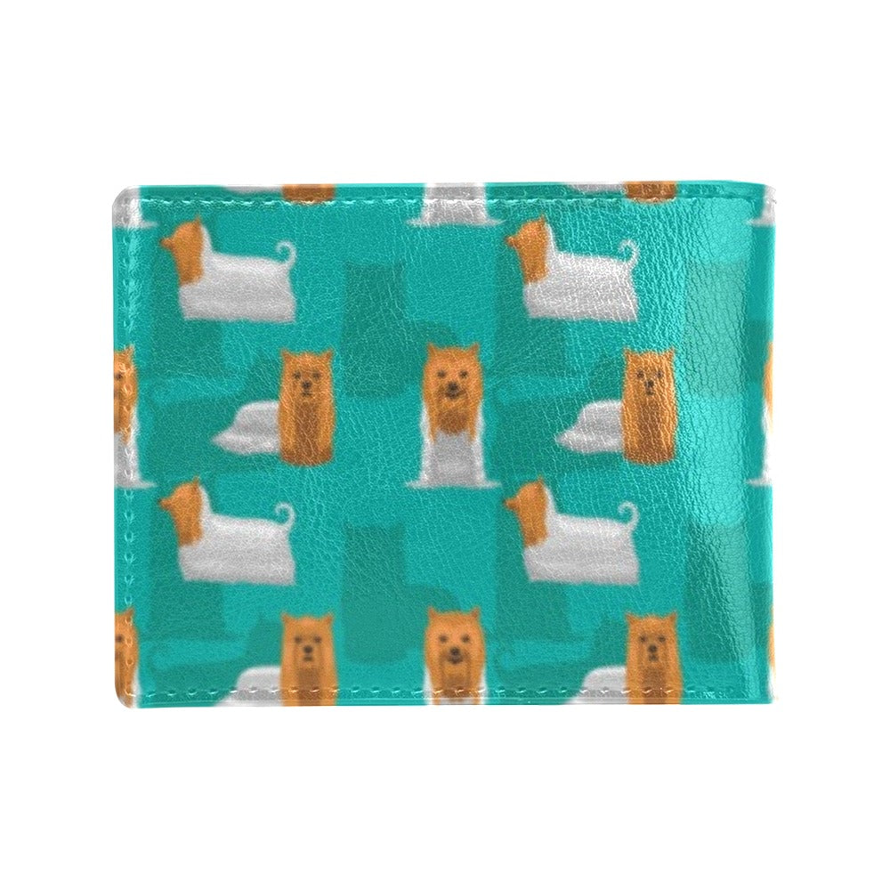 Silky Terriers Print Design LKS301 Men's ID Card Wallet