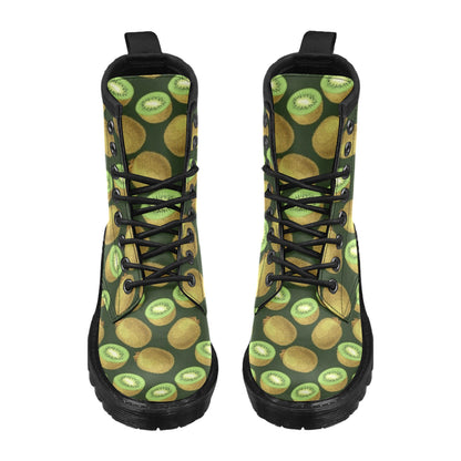 Kiwi Pattern Print Design KW04 Women's Boots