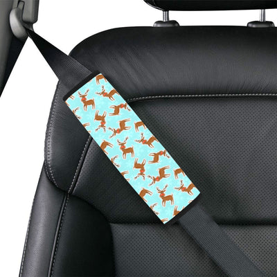 Reindeer Print Design LKS403 Car Seat Belt Cover