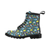 Scuba With Sharks Print Design LKS303 Women's Boots