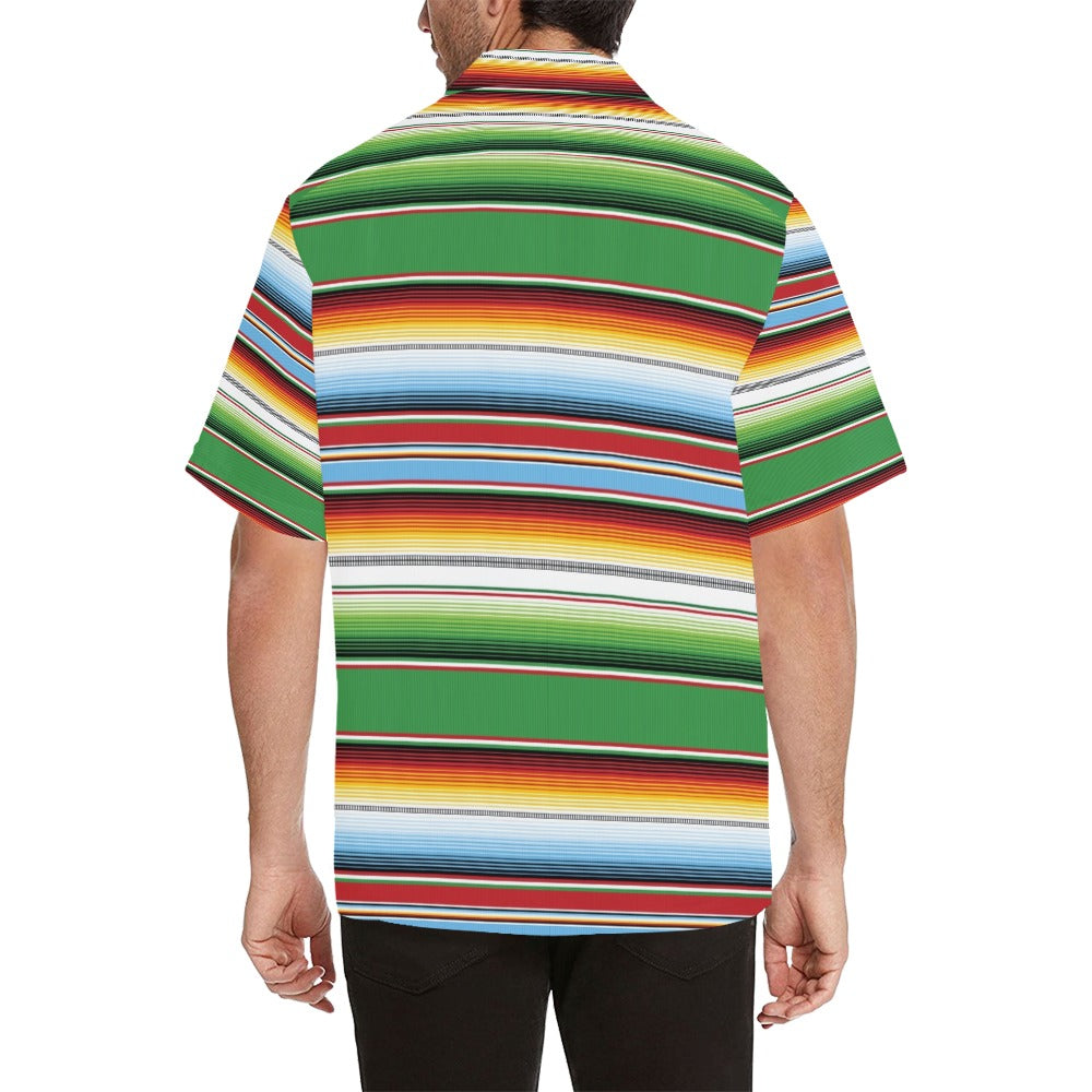 Serape Print Design LKS302 Men's Hawaiian Shirt