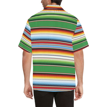 Serape Print Design LKS302 Men's Hawaiian Shirt