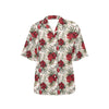 Hibiscus Print Design LKS3011 Women's Hawaiian Shirt