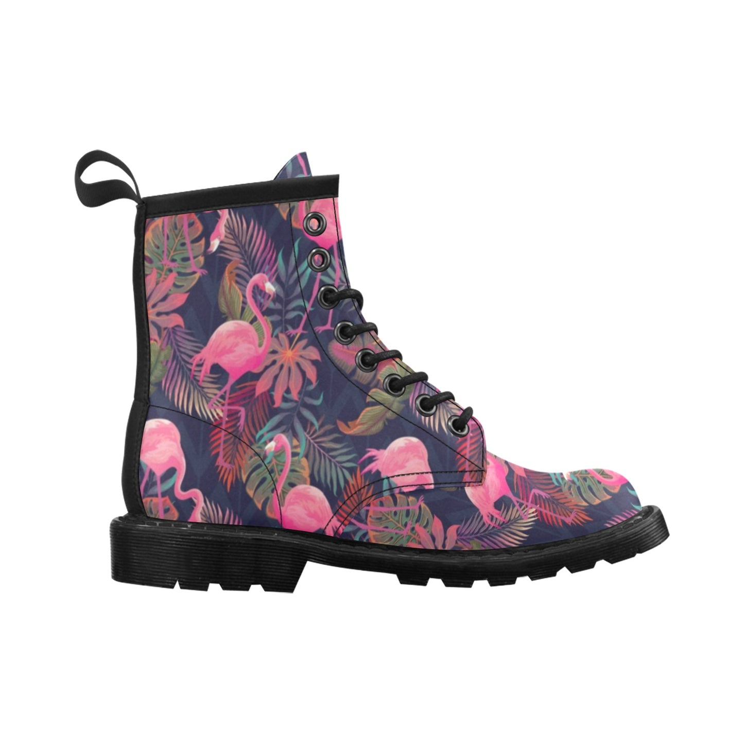 Flamingo Tropical Pattern Women's Boots