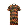 Rooster Print Themed Men's Romper