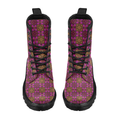 kaleidoscope Abstract Print Design Women's Boots