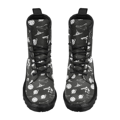 Space Astronauts Print Women's Boots