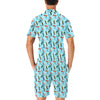 Surfboard Themed Pattern Men's Romper