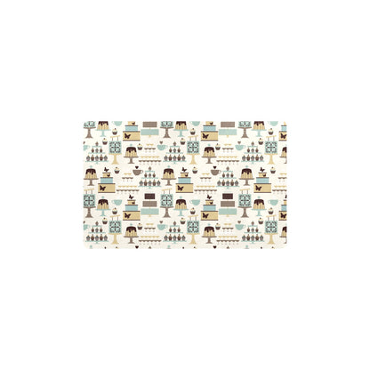 Cake Pattern Print Design 02 Kitchen Mat