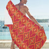 Southwest Pattern Print Design LKS305 Beach Towel 32" x 71"