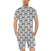 Lotus Mandala Print Pattern Men's Romper