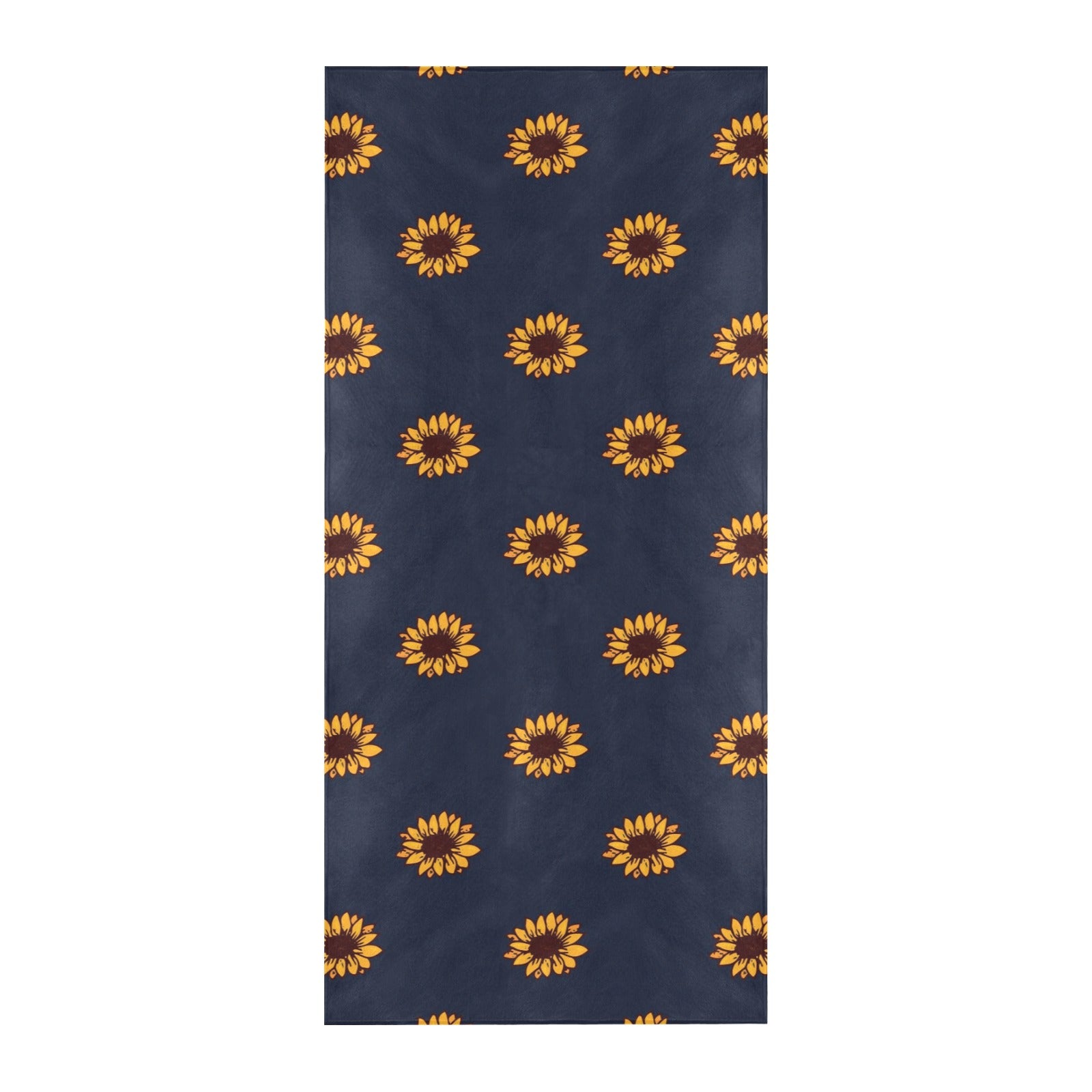 Sunflower Print Design LKS304 Beach Towel 32" x 71"