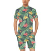 Bird Of Paradise Pattern Print Design BOP09 Men's Romper