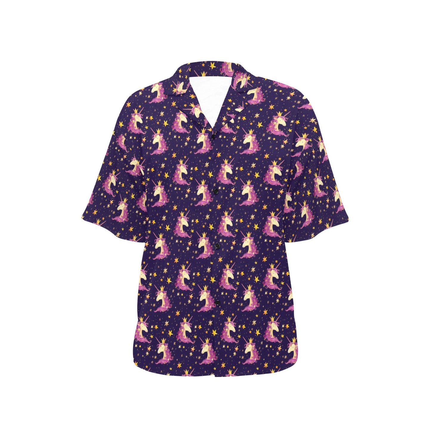 Unicorn Princess Star Sparkle Women's Hawaiian Shirt