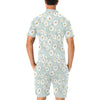 Daisy Pattern Print Design DS012 Men's Romper