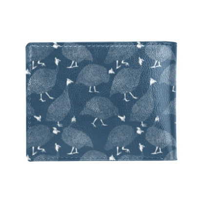 Guinea Fowl Print Design LKS401 Men's ID Card Wallet