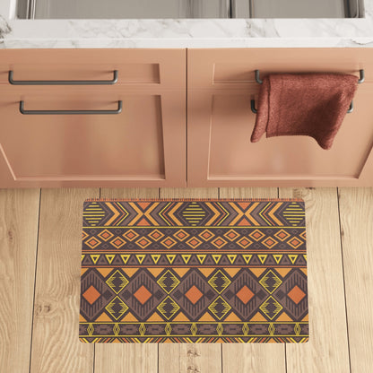 Navajo Pattern Print Design A06 Kitchen Mat