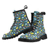 Scuba With Sharks Print Design LKS303 Women's Boots