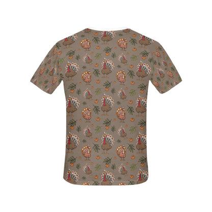 Thanksgiving Print Design LKS306 Women's  T-shirt