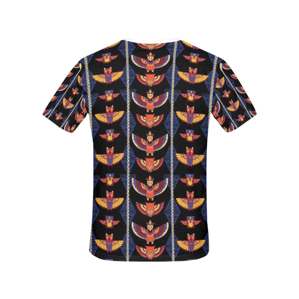 Totem Print Design LKS301 Women's  T-shirt