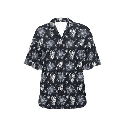 Vikings Print Design LKS304 Women's Hawaiian Shirt