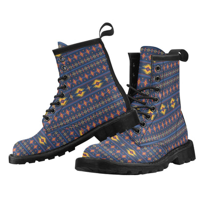 Southwest Pattern Print Design LKS306 Women's Boots