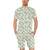 Daisy Yellow Print Pattern Men's Romper