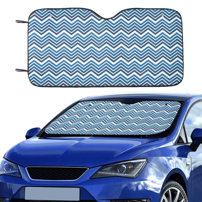 Chevron Print Design LKS403 Car front Windshield Sun Shade