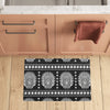 Native American Indian Skull Kitchen Mat