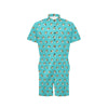 Beagle Pattern Print Design 05 Men's Romper