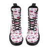 Cherry Cupcake Pink Pattern Women's Boots