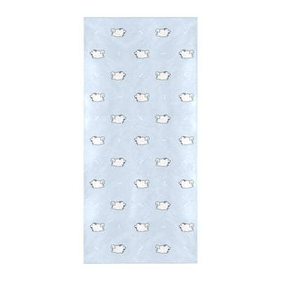 Samoyeds Print Design LKS302 Beach Towel 32" x 71"