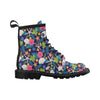 Beach Seashell Floral Theme Women's Boots